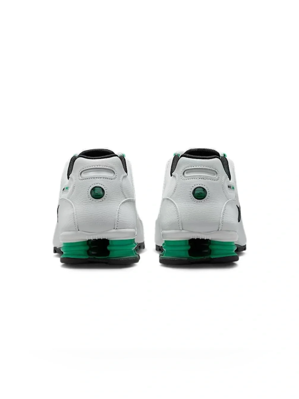 Size 10/11.5 Nike Shox NZ Grey Fog Stadium Green Black Men's Shoes- IQ8263-001
